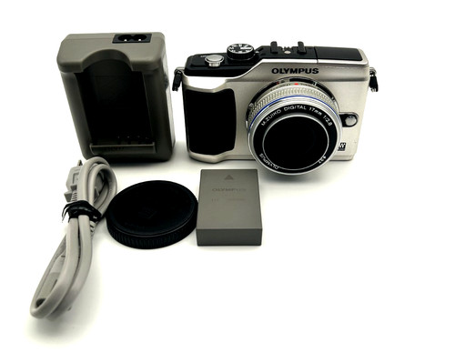 Olympus pen pl2 argento - olympus,