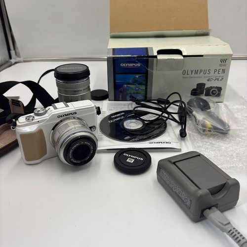 Olympus pen pl2 - kit, doppio