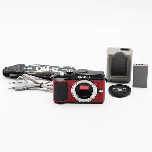 Olympus pen pl2 pelle nera - olympus, e-pl2